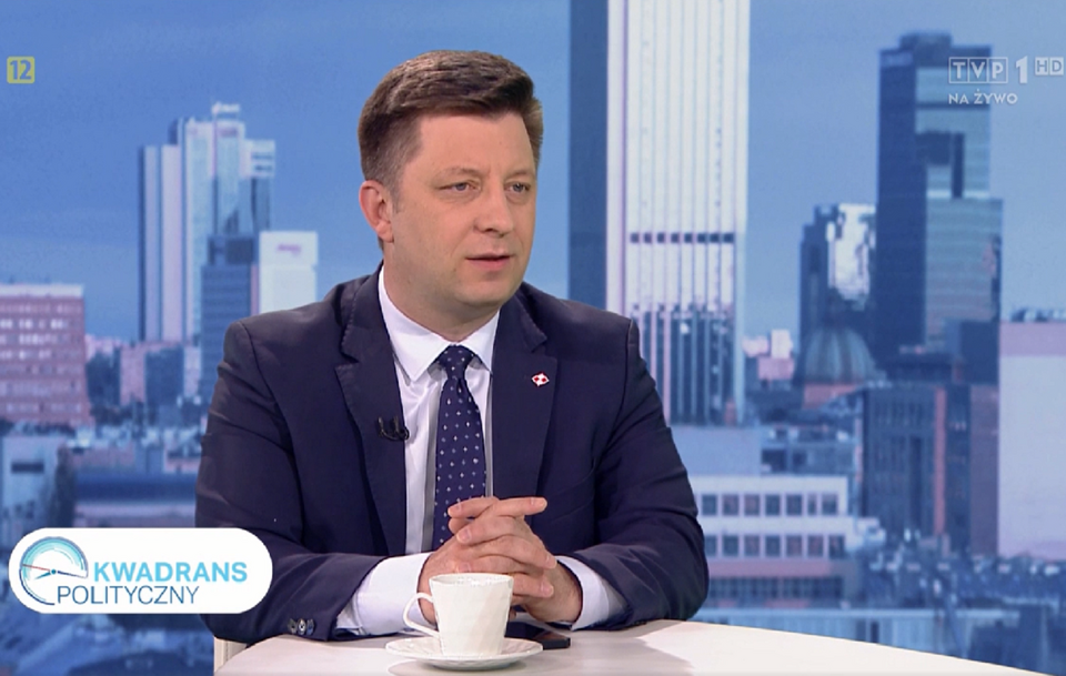 Michał Dworczyk / autor: screenshot TVP 1