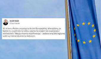 Rocznica akcesu Polski do UE. Sasin: Taką Unię chcemy