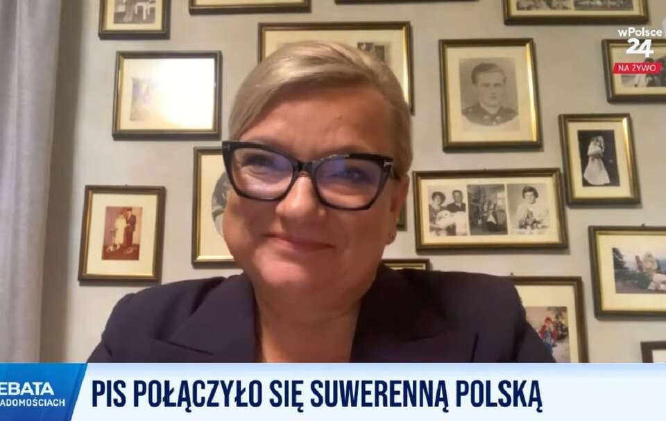 Doradca prezydenta RP Beata Kempa w programie "Debata po Wiadomościach wPolsce24" / autor: Telewizja wPolsce24