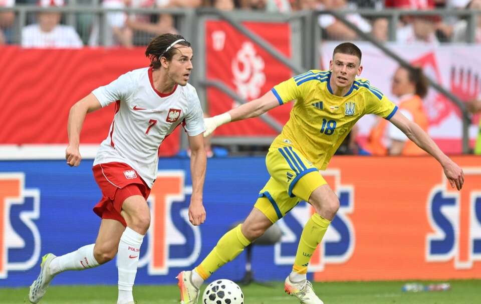 Mecz Polska-Ukraina / autor: PAP/Maciej Kulczyński