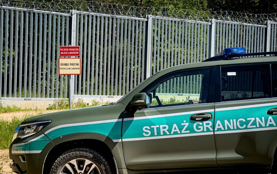 Pojazd Straży Granicznej / autor: Twitter:@Straz_Graniczna