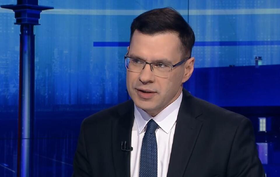 Michał Karnowski / autor: screenshot TVP Info
