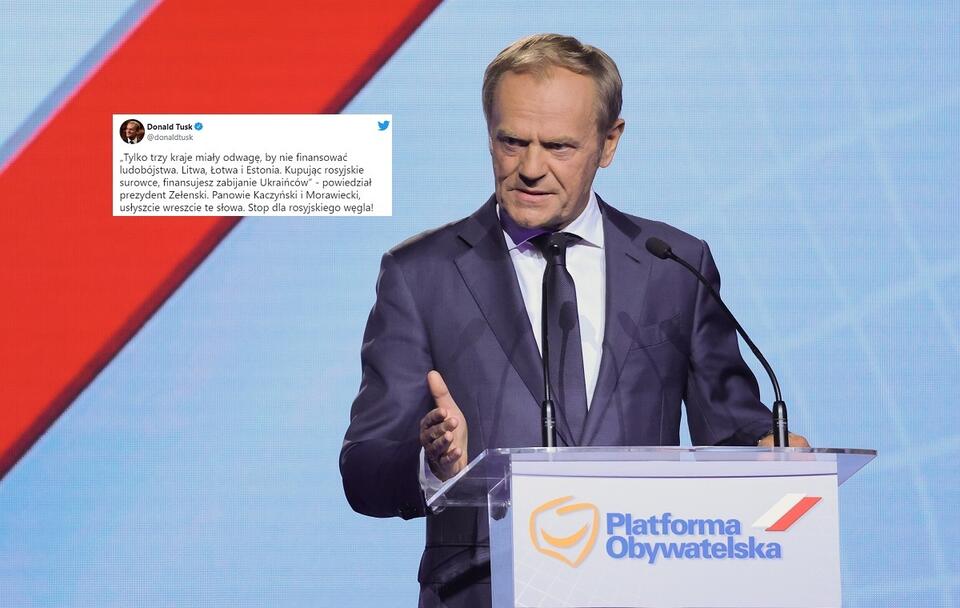 Donald Tusk / autor: Fratria/Twitter Donald Tusk