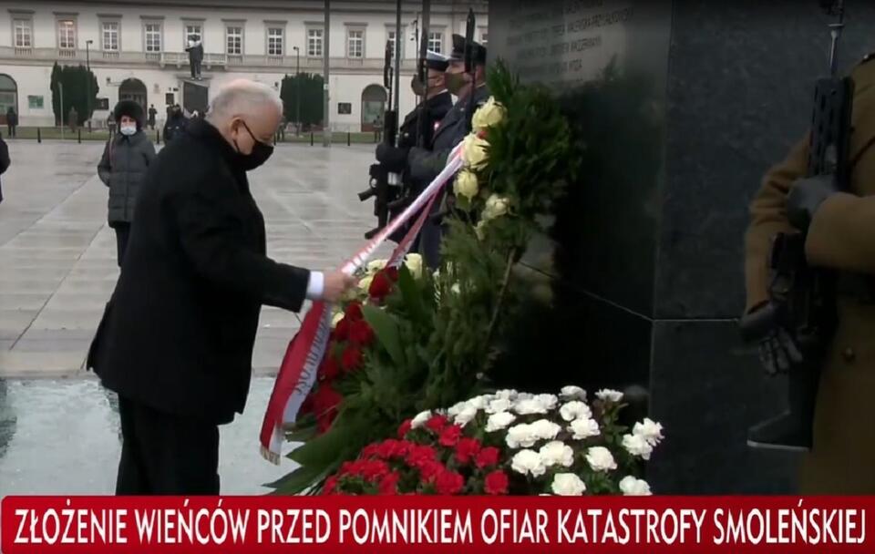 Jarosław Kaczyński / autor: screen TVP INFO