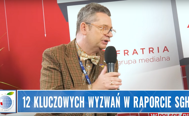 prof. Piotr Wachowiak, rektor SGH w Warszawie / autor: wPolsce.pl