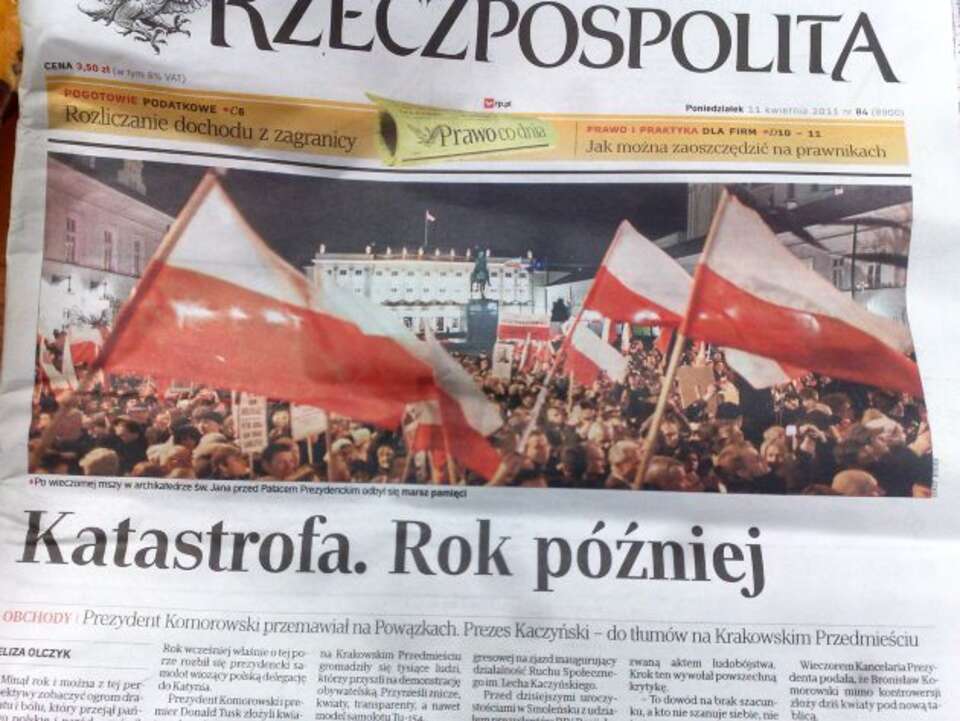Po tragedii smoleńskiej media publiczne dostały się pod kontrolę Platformy. Czy to samo spotka "Rzeczpospolitą"? Oby nie. Fot. wPolityce.pl