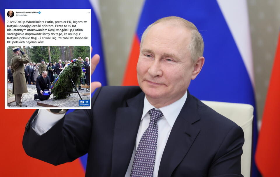 Putin / autor: PAP/EPA/Twitter