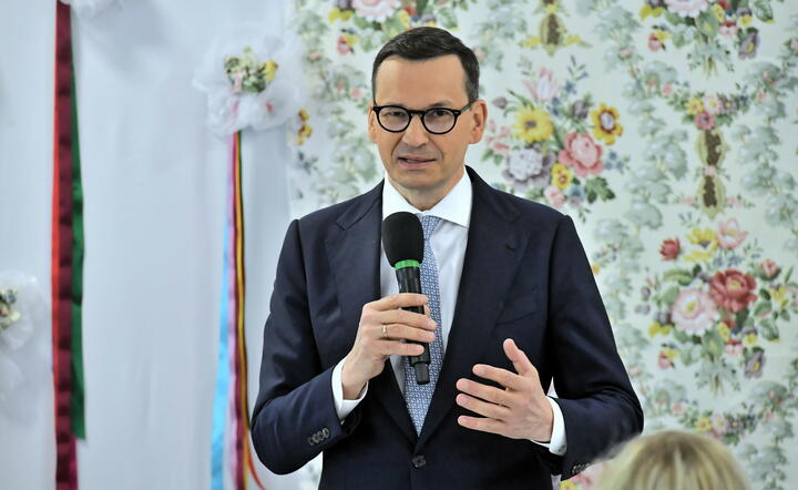 premier Mateusz Morawiecki / autor: fotoserwis PAP