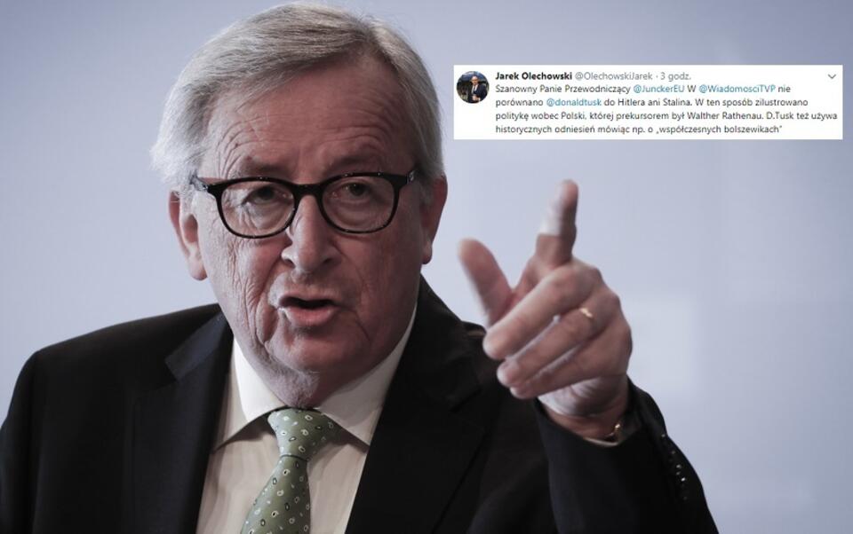 autor: PAP/EPA/Twitter Jarek Olechowski