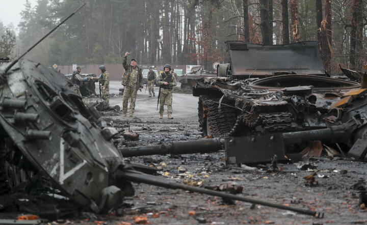 Wojna na Ukrainie / autor: PAP/EPA/