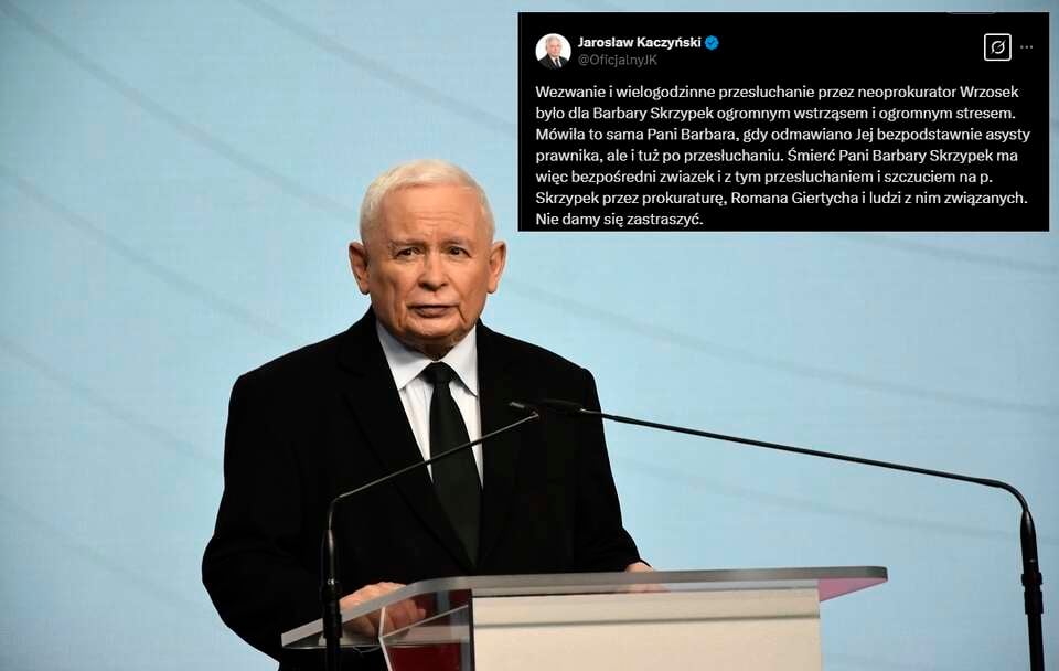 Prezes PiS Jarosław Kaczyński / autor: Fratria