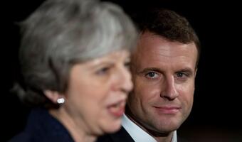 Brytyjczycy zasugerowali budowę mostu, Macron wniebowzięty