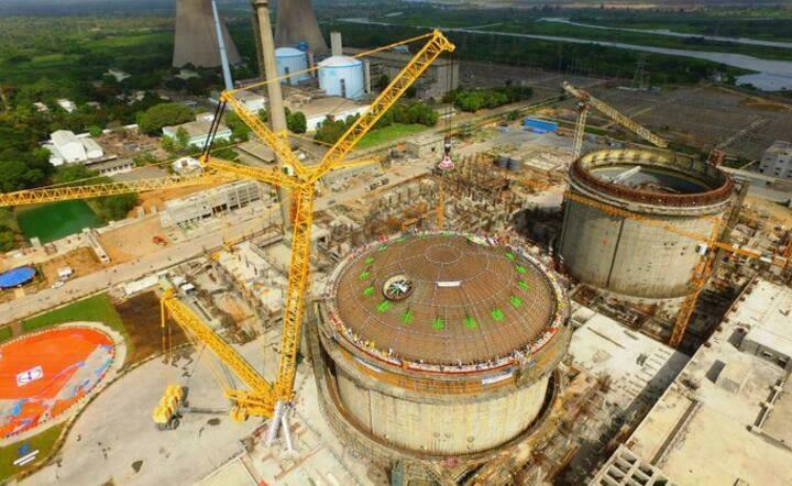 budowa elektrowni jądrowej / autor: Amiet R. Kashyap/Twitter