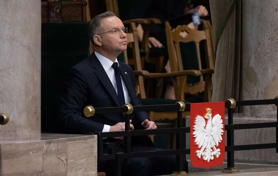 Prezydent Andrzej Duda / autor: Fratria