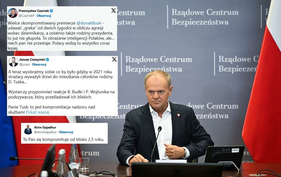 usk atakuje po kompromitacji państwa / autor: PAP/Radek Pietruszka