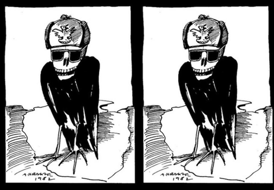 Rys. Andrzej Krauze (1982 rok)