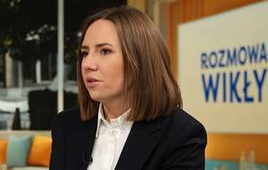 Na zdjęciu Anna Bryłka na antenie Telewizji wPolsce24 / autor: Telewizja wPolsce24