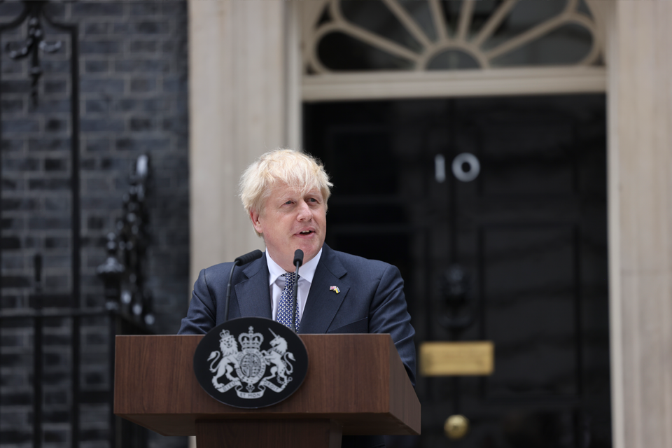 Boris Johnson / autor: gov.uk