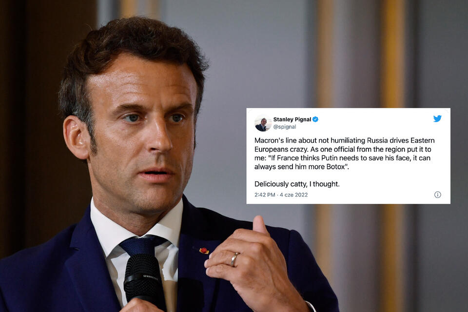 Emmanuel Macron  / autor: PAP/EPA