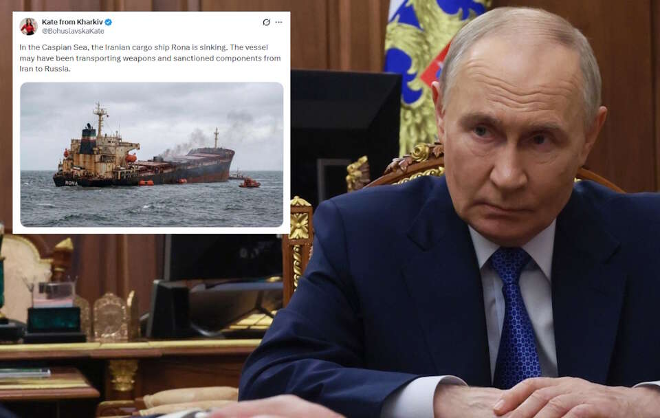 Zatonął irański statek. Kontrowersyjny ładunek na pokładzie