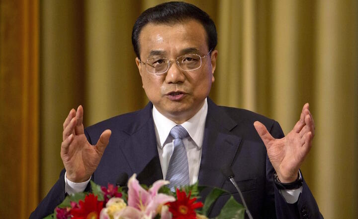 Premier Chin Li Keqiang, fot. PAP/EPA/NG HAN GUAN/POOL