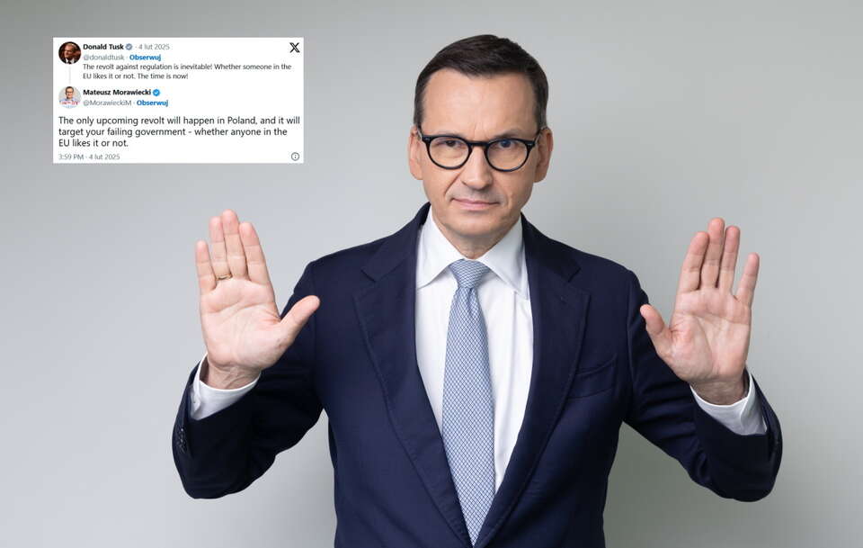 Morawiecki do Tuska: Bunt będzie wymierzony w wasz rząd