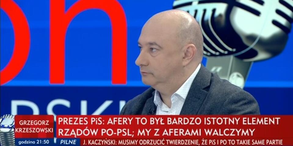 Tadeusz Płużański  / autor: screen TVP 
