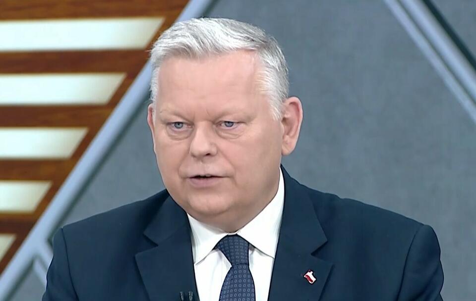 Marek Suski w programie "Woronicza 17" / autor: TVP Info (screenshot)