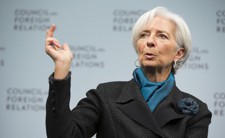 Chrisitne Lagarde, szefowa Międzynarodoweg Funduszu Walutowego for. MFW