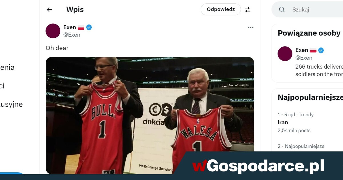 Reklamowali go Wałęsa i Komorowski - teraz ma problemy!
