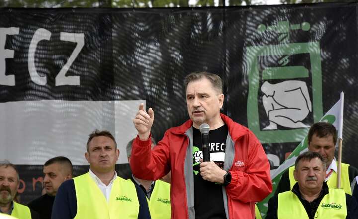Zielona patologia dosięgnie w 2027 roku każdego Polaka i każdą polską rodzinę - ostrzega Piotr Duda, szef NSZZ Solidarność / autor: Fratria / LS