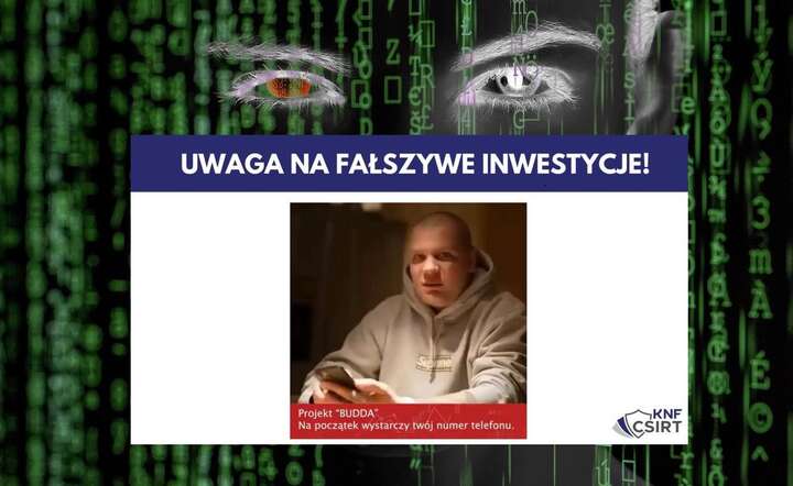 Cyberprzestępcy używają technik "deep fake" tworząc fałszywe wizerunki znanych osób / autor: Pixabay / @CSIRT_KNF
