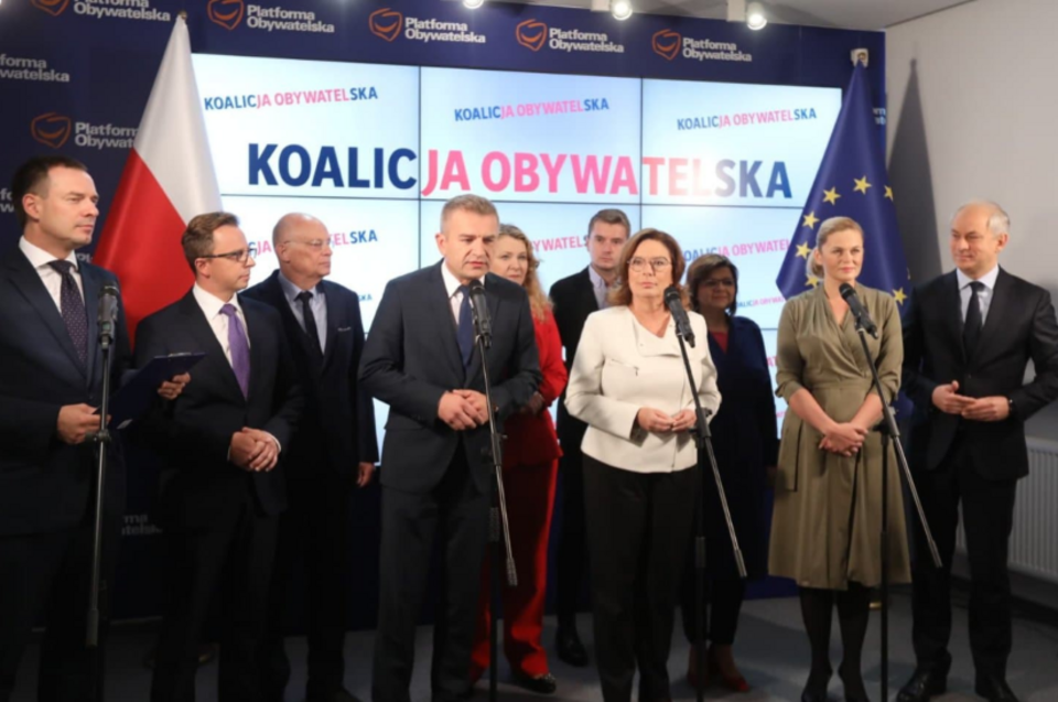 Koalicja Obywatelska  / autor: screen TT/PO