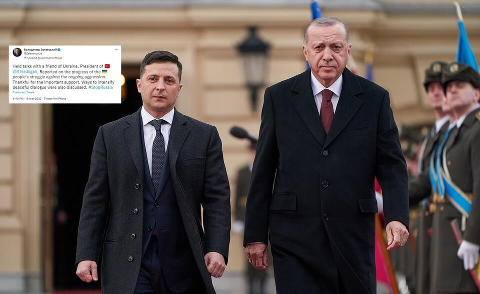 Recep Erdogan w Kijowie, luty 2020 / autor: President.gov.ua, CC BY 4.0 <https://creativecommons.org/licenses/by/4.0>, via Wikimedia Commons