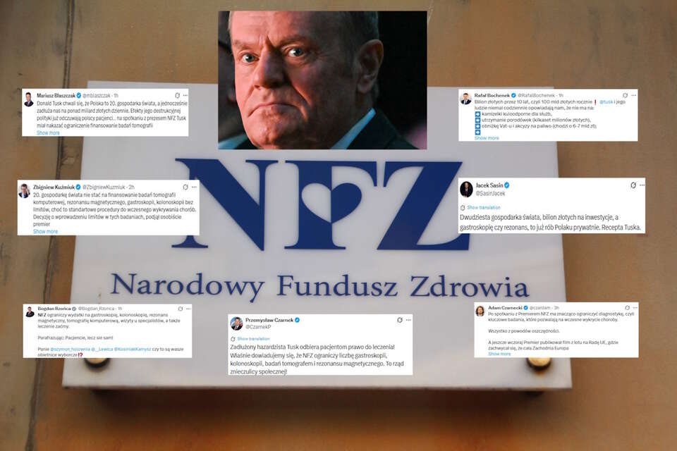 Cięcia limitów w NFZ! Decyzję "podjął osobiście premier Tusk"