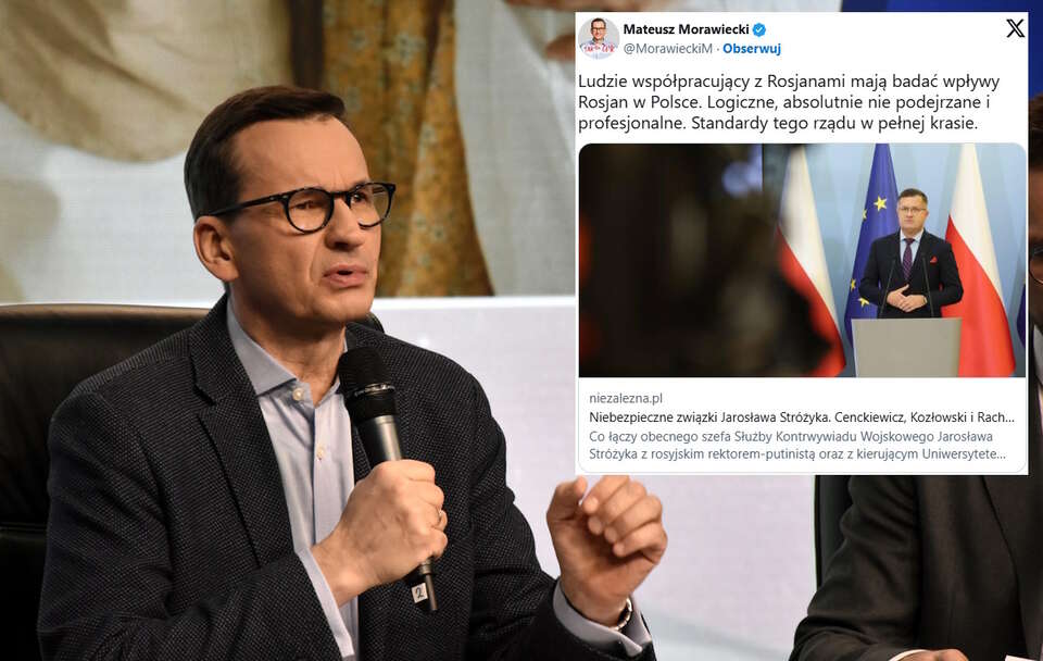 Mateusz Morawiecki / autor: Fratria/X