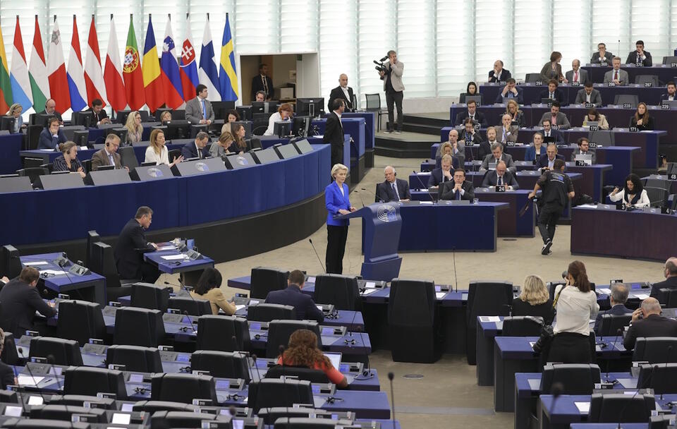 Parlament Europejski / autor: PAP/EPA/JULIEN WARNAND