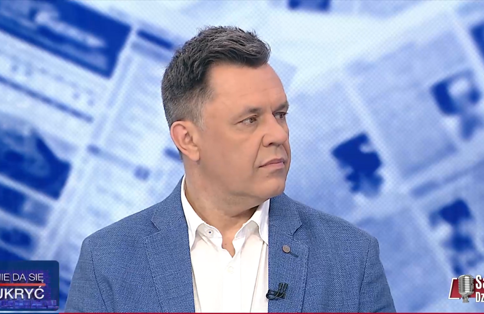 Jacek Łęski  / autor: screenshot TVP Info