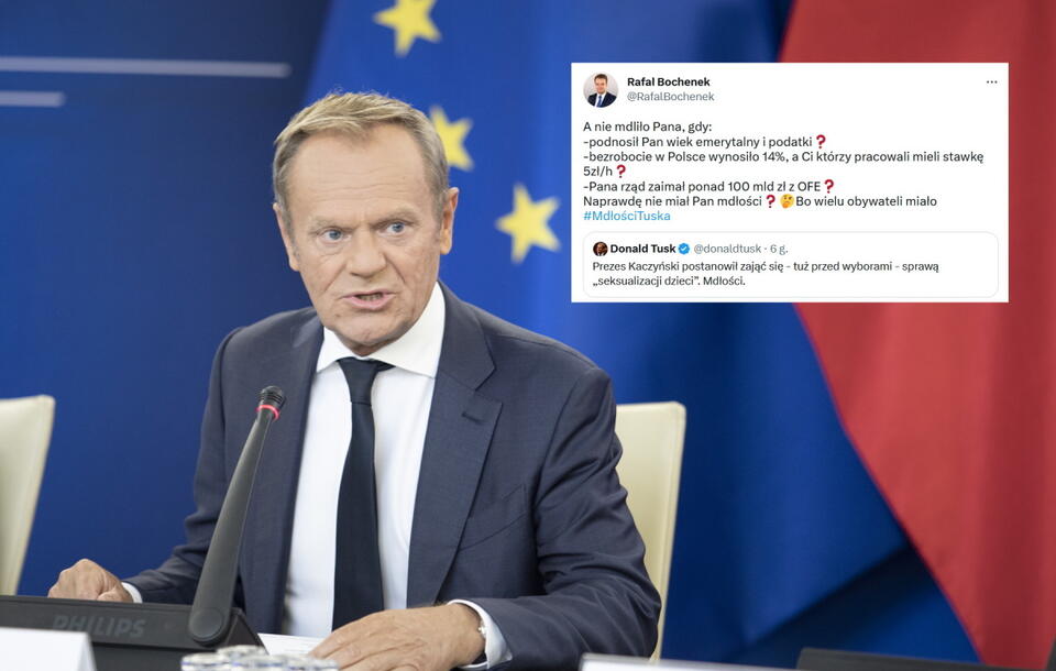 Tusk / autor: Fratria/Twitter