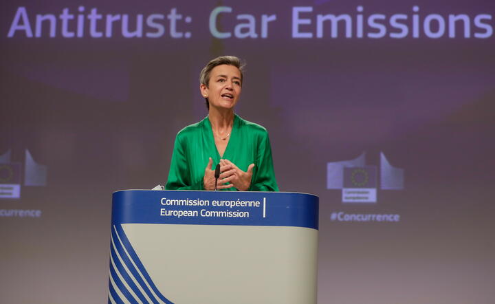 Margrethe Vestager / autor: PAP/EPA