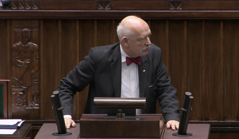 Janusz Korwin-Mikke / autor: www.sejm.gov.pl