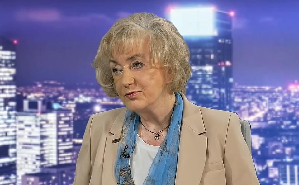 Prof. Genowefa Grabowska / autor: Youtube/wPolsce.pl