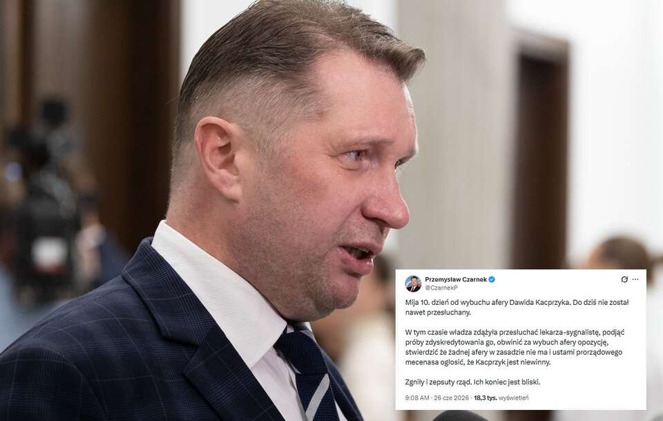 Prof. Przemysław Czarnek / autor: Fratria 