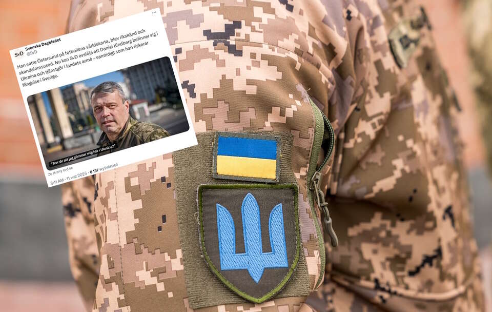 w tle zdj. ilustracyjne, w miniaturze artykuł „Svenska Dagbladet” / autor: Fratria, X/Svenska Dagbladet