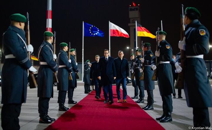 premier Mateusz Morawiecki z wizytą w Berlinie / autor: Kancelaria Premiera/Twitter