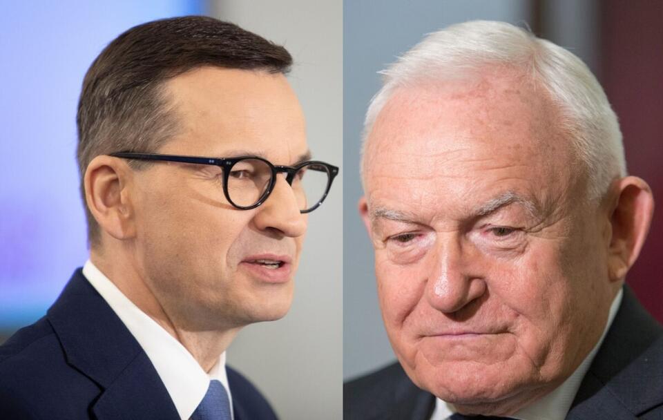 Mateusz Morawiecki/ Leszek Miller  / autor: Fratria