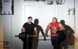 Mariusz "Pudzian" Pudzianowski z prezydentem Karolem Nawrockim / autor: Facebook:pudzianowski.official