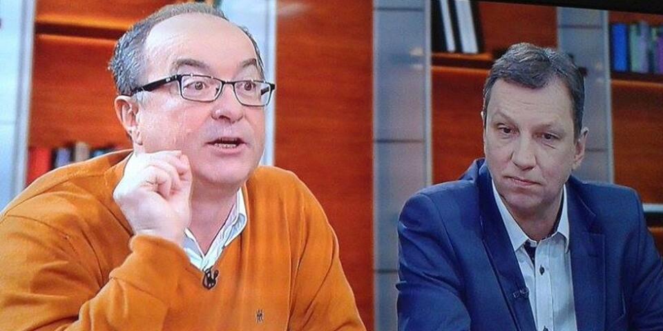 Fot. wPolityce.pl/TVN24 ("Kawa na ławę")
