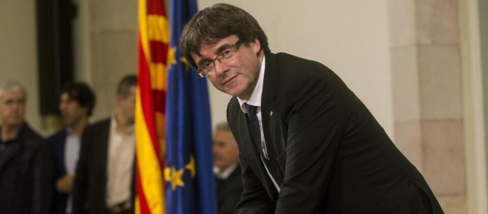 Carles Puigdemont / autor: PAP/EPA