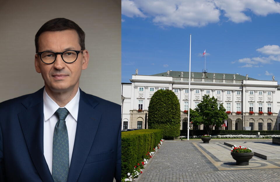 Mateusz Morawiecki, Pałac Prezydencki  / autor: Fratria 